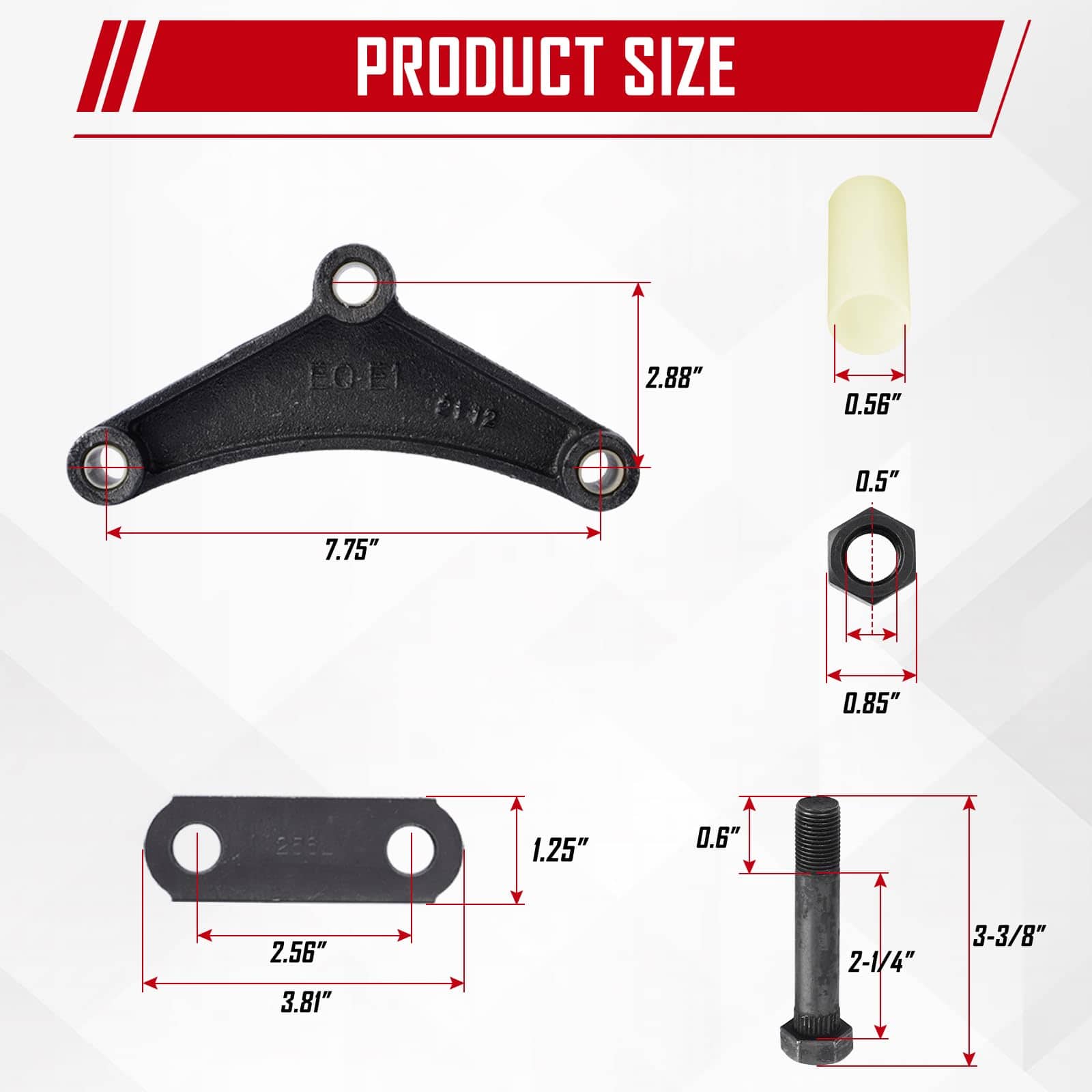 Kit de Enganche para Remolque SPARKWHIZ, Kit de Grillete de - Imagen 6