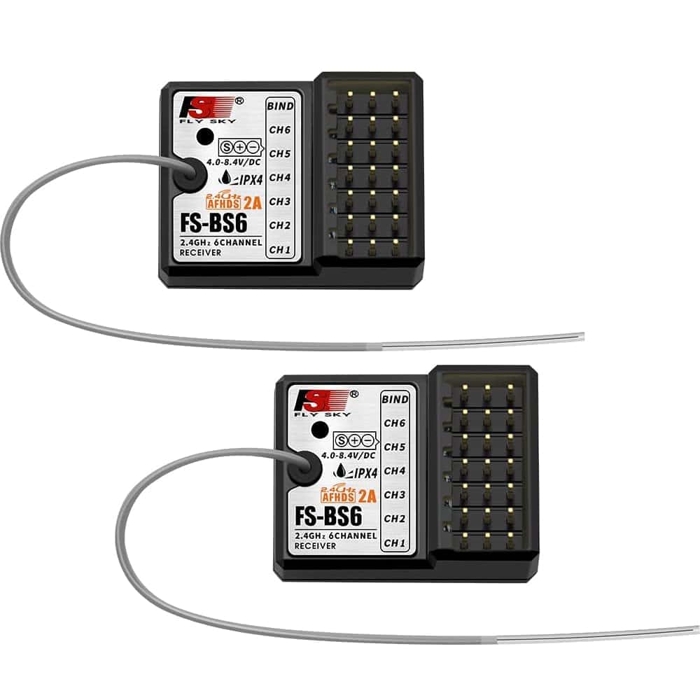 Receptor Flysky FS BS6 resistente al agua con giroscopio - Imagen 7