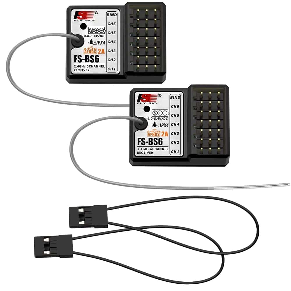 Receptor Flysky FS BS6 resistente al agua con giroscopio - Imagen 6
