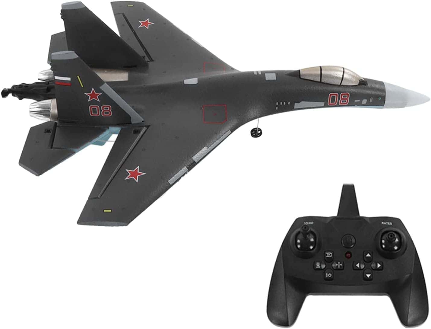 Avión RC PLRB TOYS Juguete de Avión de Control Remoto RTF