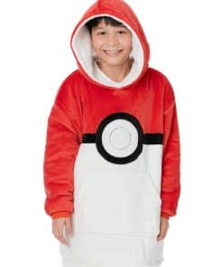 Cobija con capucha para niños de Pokemon | Diseño de juego