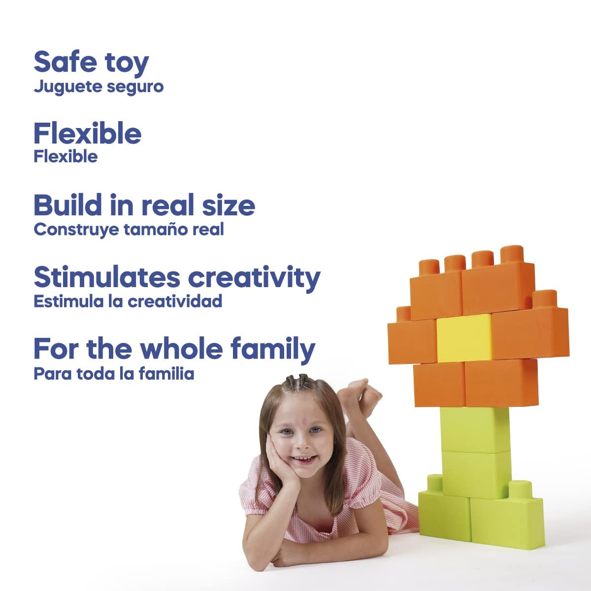 Bloques de Construcción de Goma Espuma MAX 24 Piezas IBRICK - Imagen 7