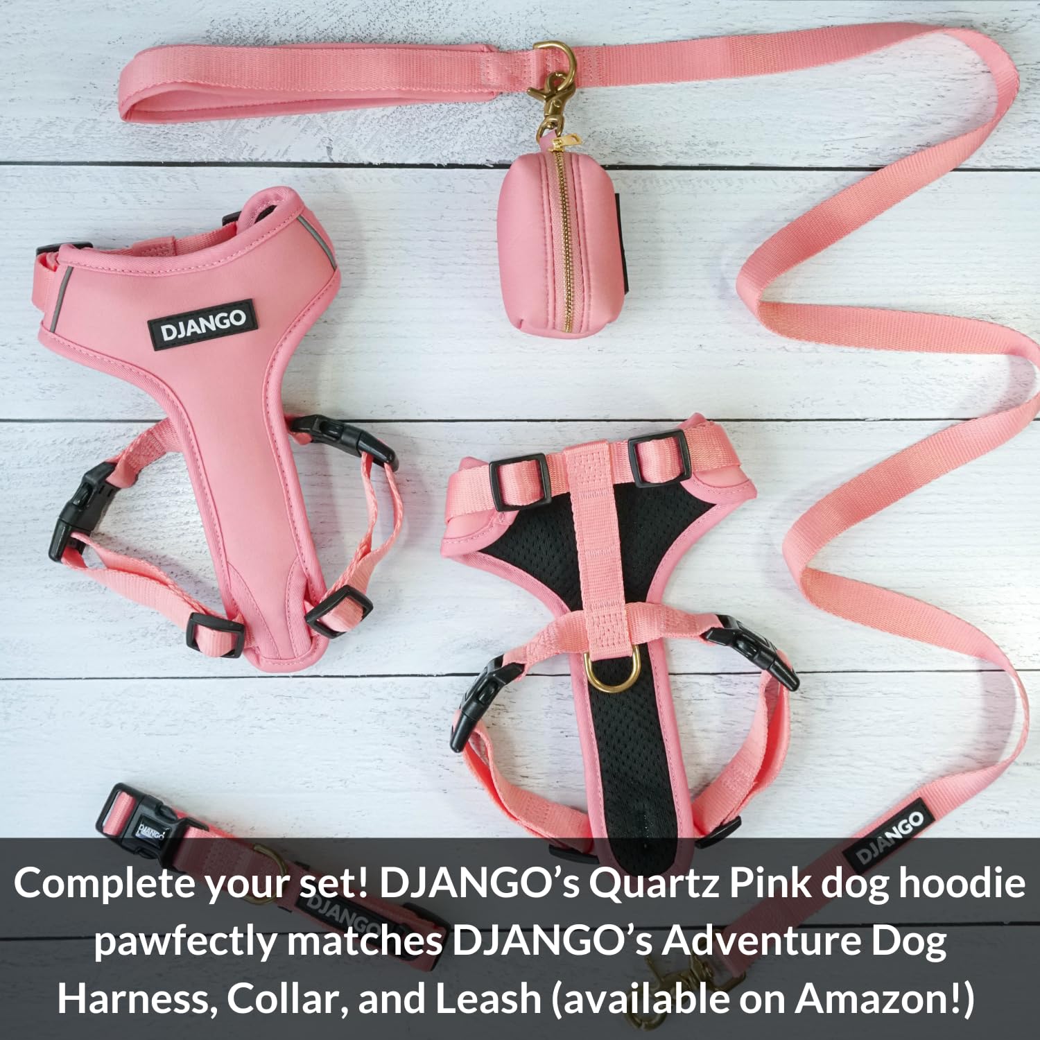 Suéter con capucha para perros DJANGO súper suave y - Imagen 7