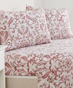 Juego de Sábanas de Microfibra Ultra Suave de 4 Piezas con