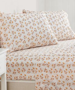 Juego de Sábanas de Microfibra Estampado Floral -Pequeñas Fl