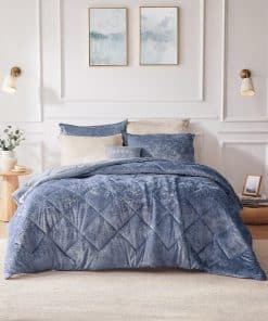 Set de Funda de Edredón Inteligente para Cama Individual,