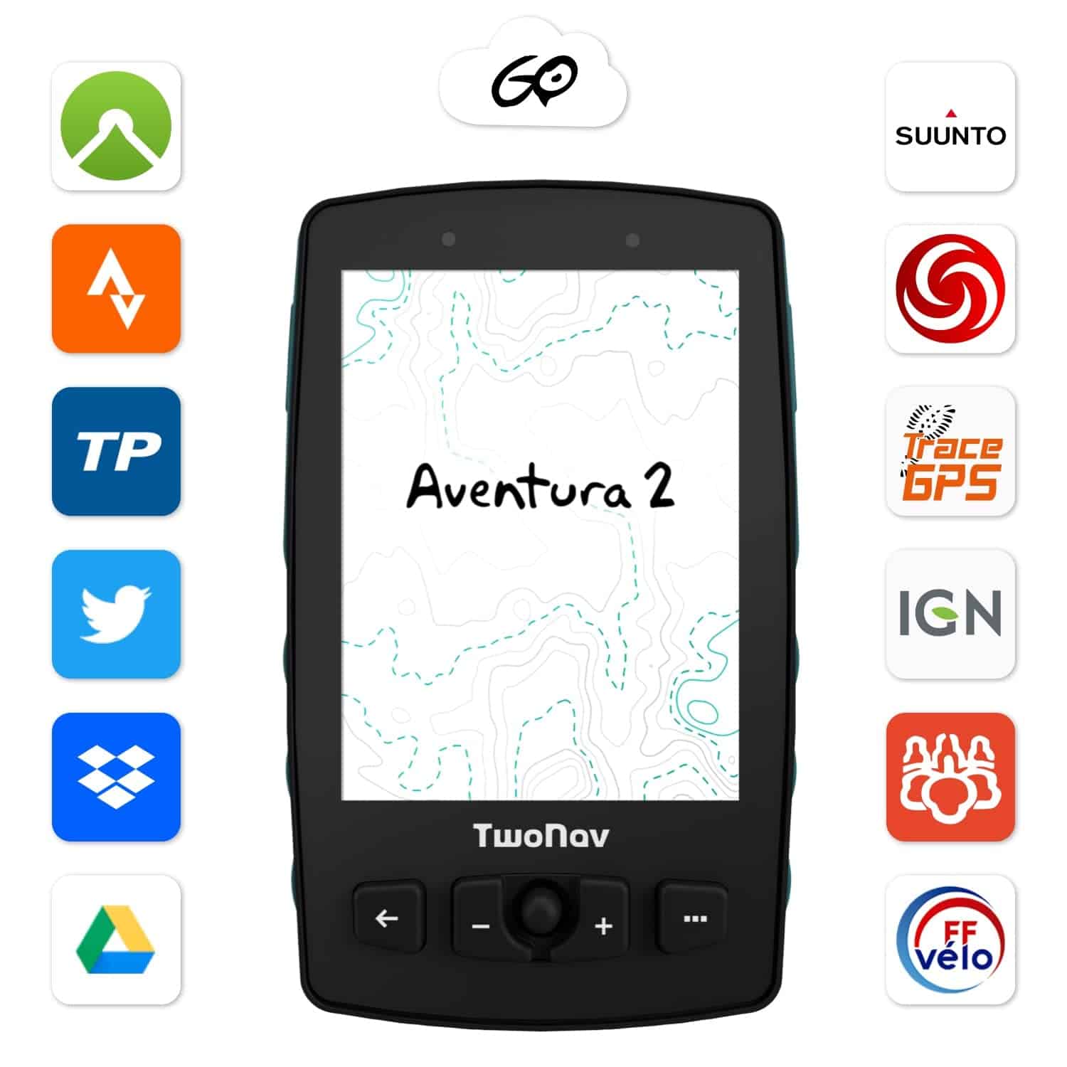 TwoNav Aventura 2 Plus, GPS de mano con pantalla de 3.7 - Imagen 7