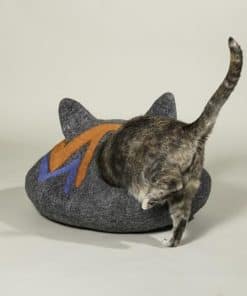 Cama de cueva de fieltro Reefelt para gatos: Diseño Premium