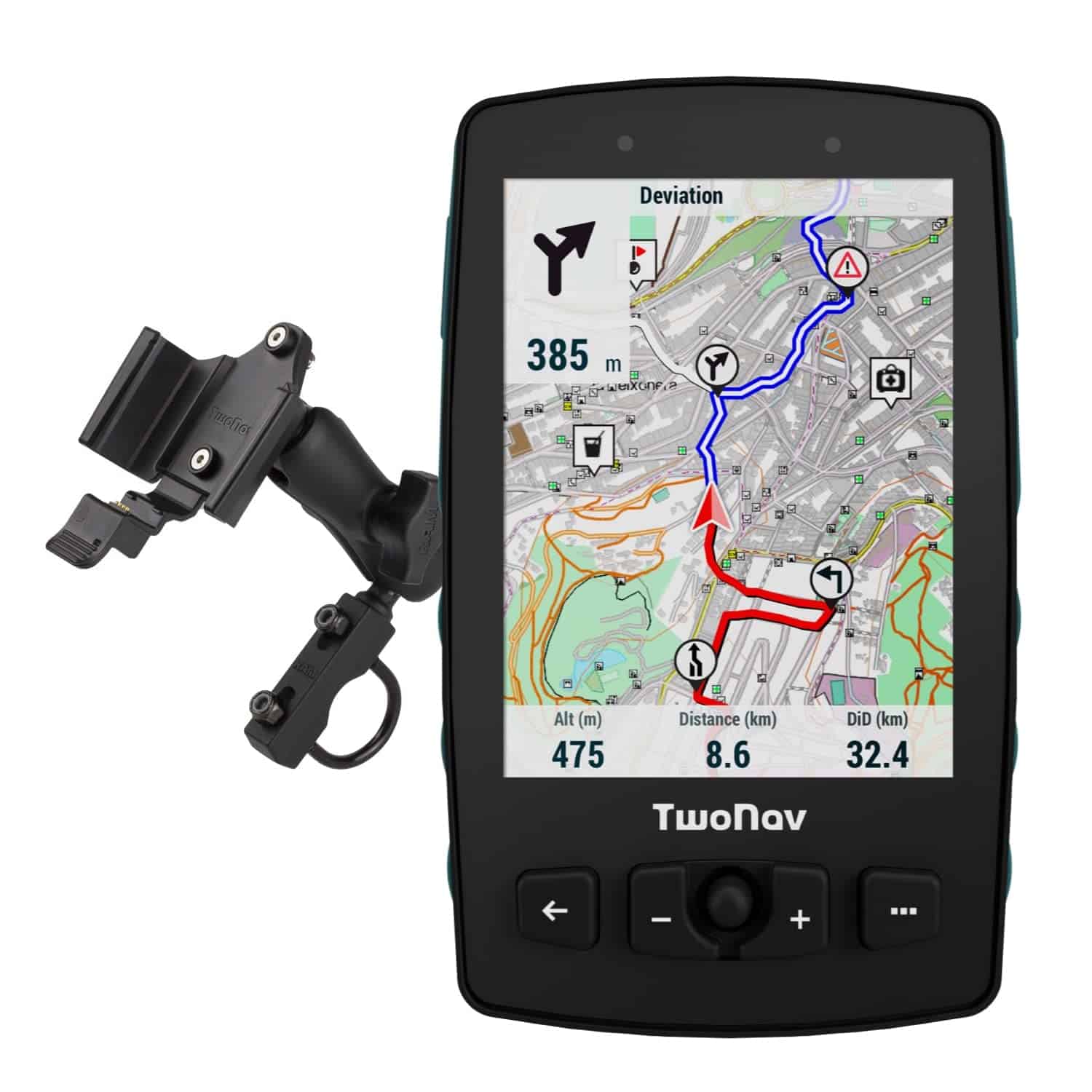 TwoNav Aventura 2 Plus, GPS de mano con pantalla de 3.7