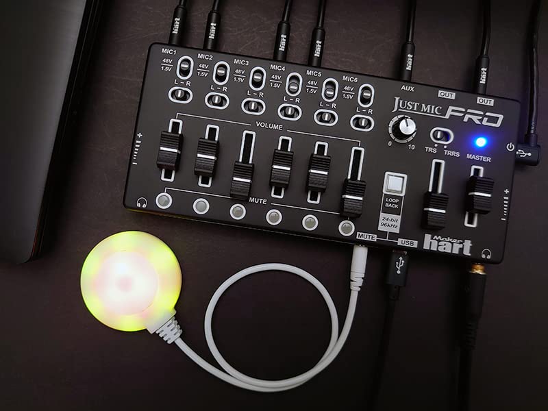 Estación de Trabajo Multitrack Maker hart Just Mic /6 Mic - Imagen 5