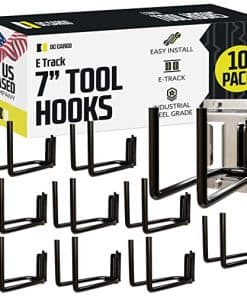 DC Cargo - Gancho Colgante de Alta Resistencia para Riel E