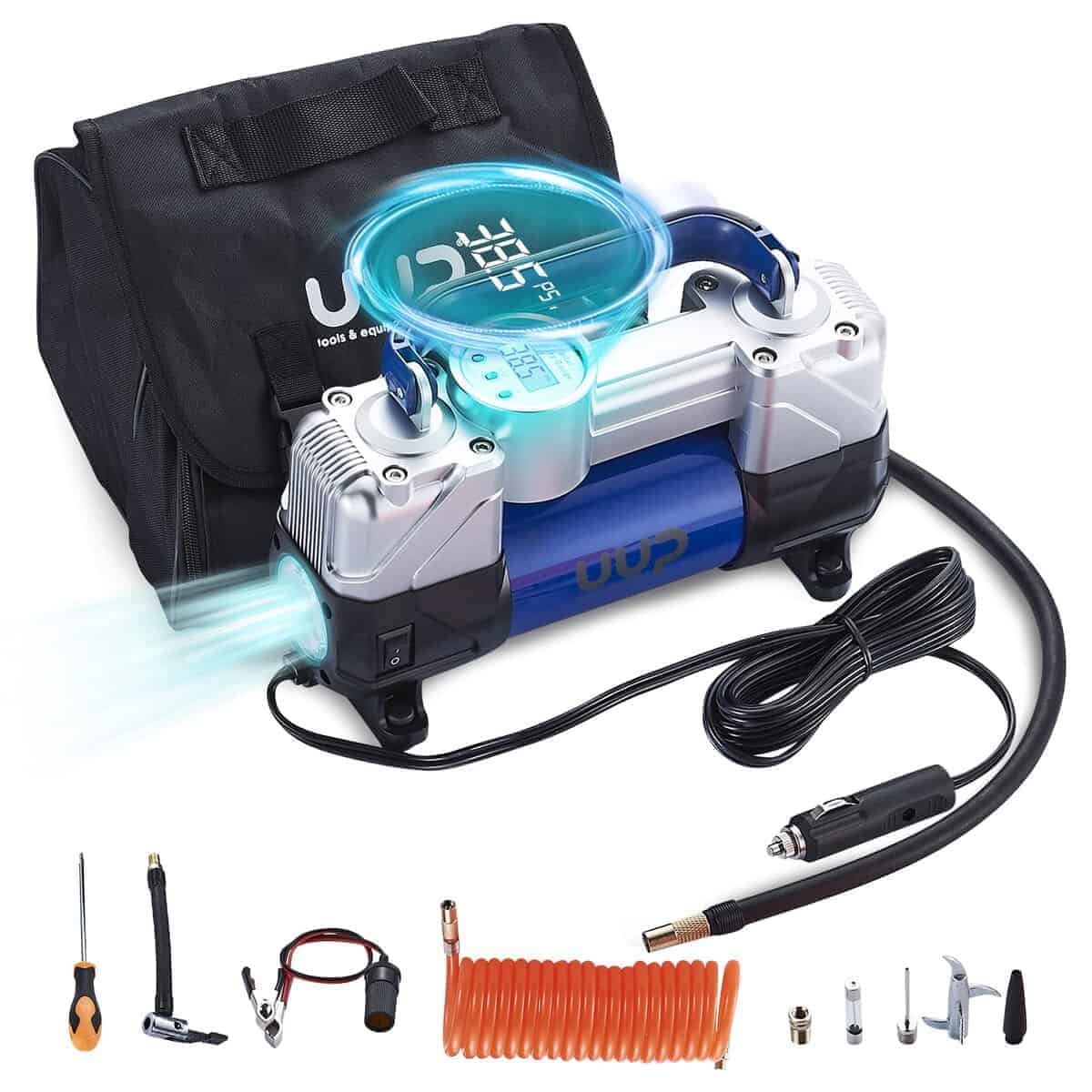 Inflador de llantas de coche digital portátil UUP con