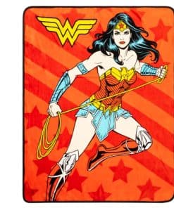 Franco Collectibles Wonder Woman Cobija de Micro Raschel