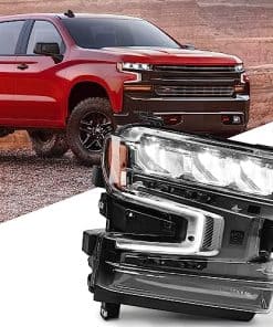 Faros delanteros Huray para Chevy Silverado 2019 2020 2021