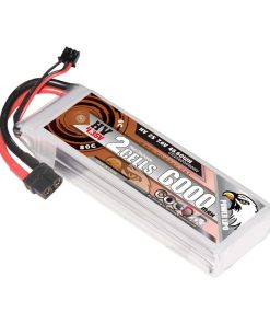 Batería LiPo CODDAR 6000mAh 2S 7.6V 80C con Conector XT60