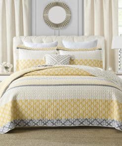 Juego de Colchas King Size SahSahCasa, Colcha King, 100%