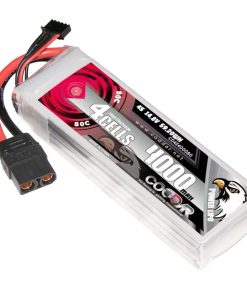Batería LiPo CODDAR 4000mAh 4S 14.8V 80C con Conector XT90