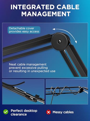 Brazo de micrófono InnoGear con gestión de cables para Blue - Imagen 5