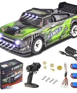 Coche de RC Wltoys 284131 1/28 Mini Drift con 3 Baterías