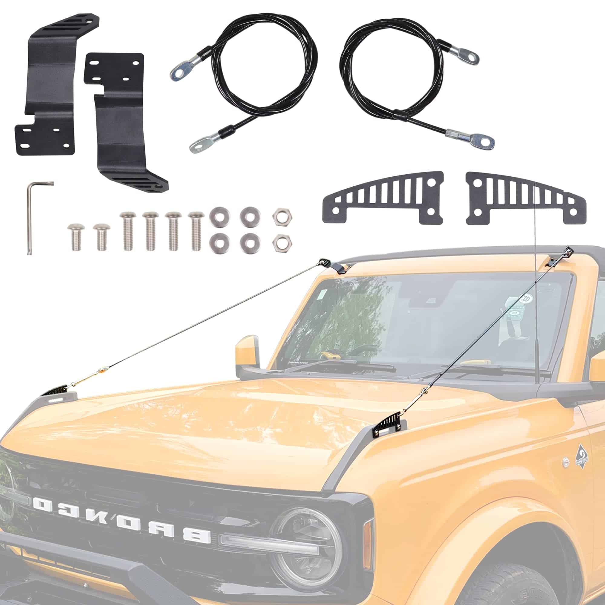 Kit de Elevadores de Brazos Ajustables JHD-TOGO, Compatible