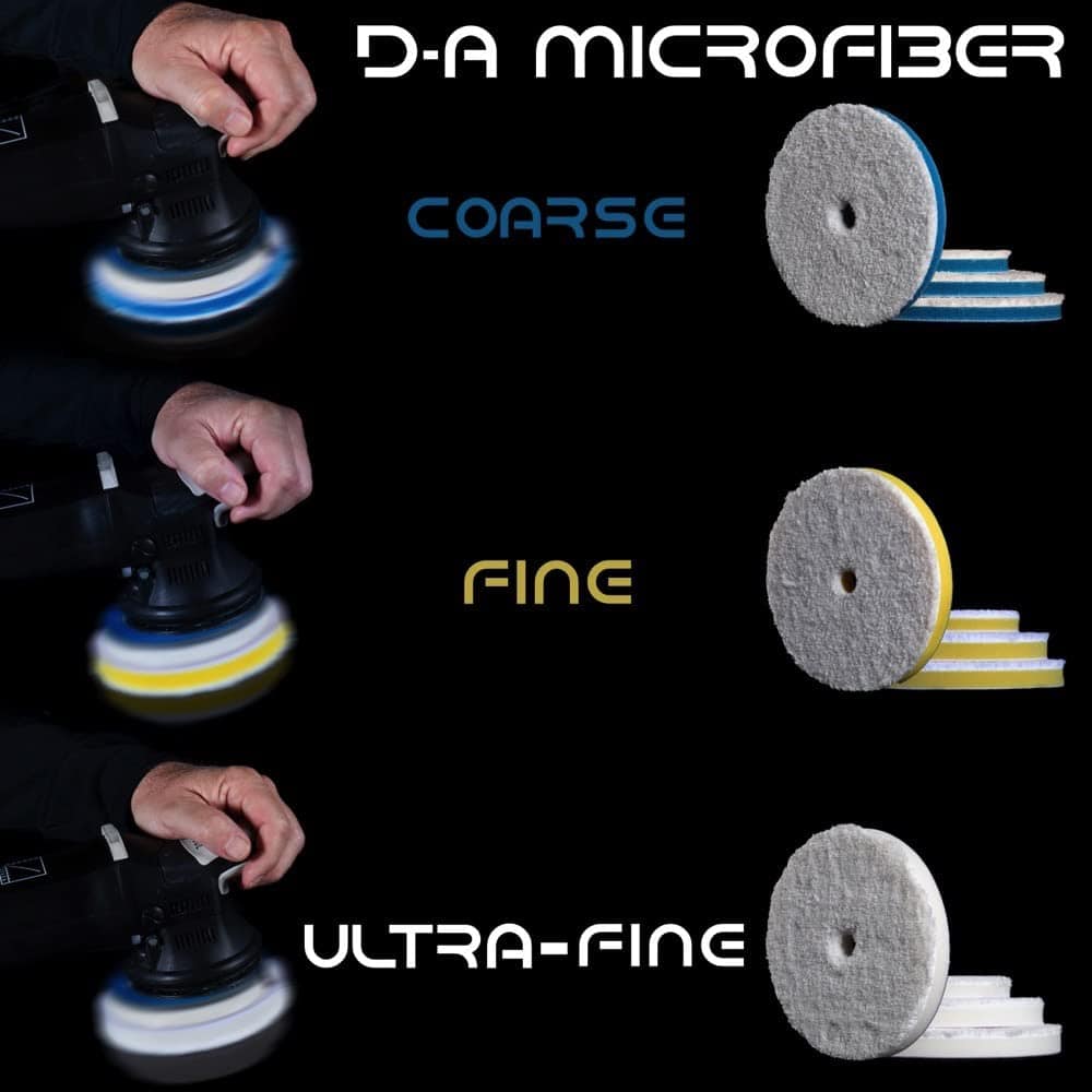 Almohadilla de microfibra RUPES D-A Fine (Amarillo) Ø 160 - Imagen 9