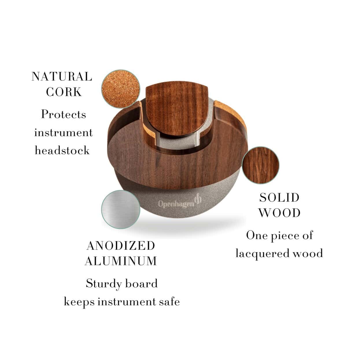 Soporte de Guitarra y Perchero para Guitarras Eléctricas y - Imagen 4