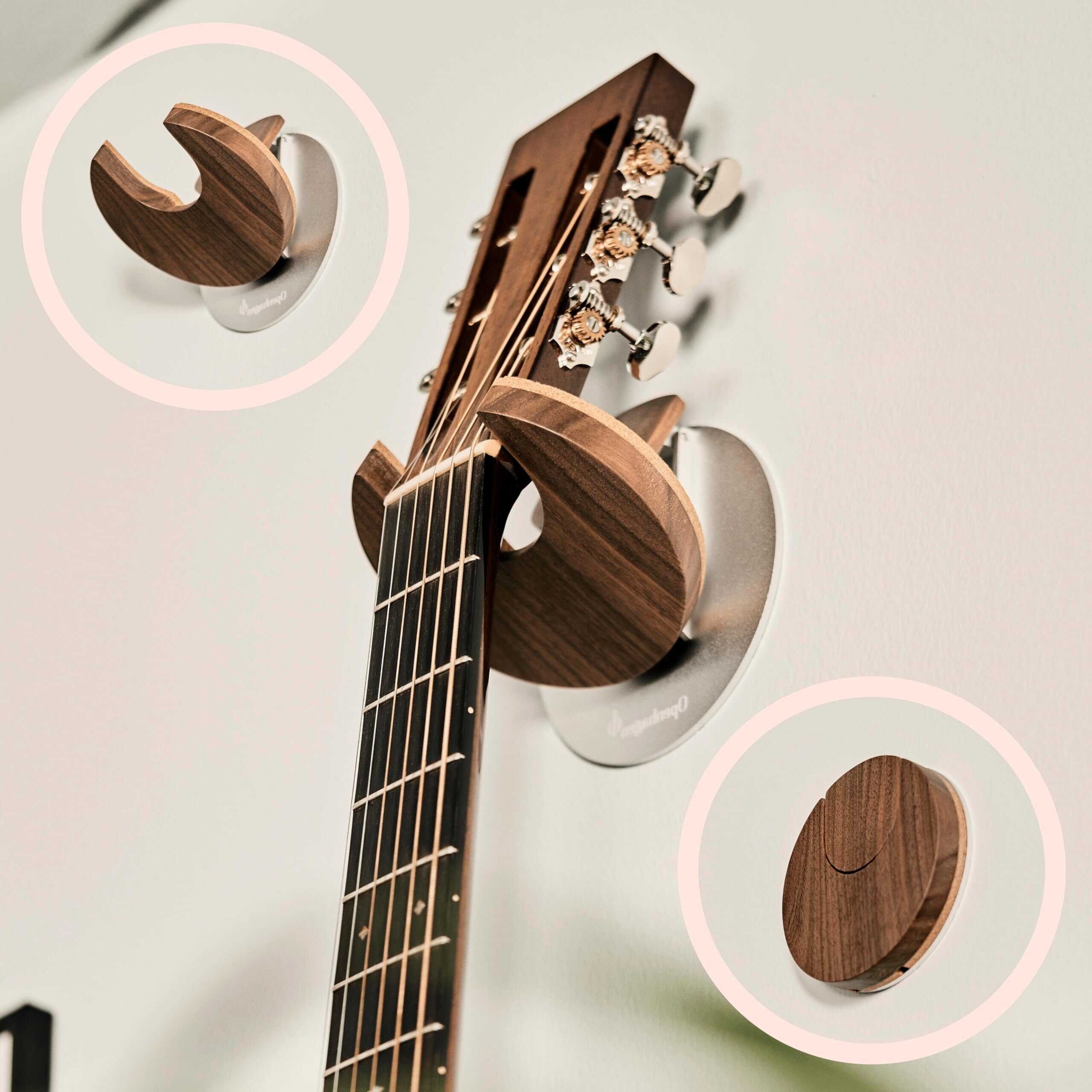 Colgador de Guitarra y Soporte de Montaje en la Pared - Imagen 3