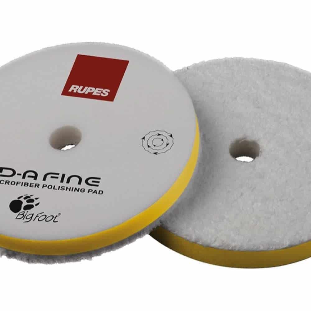 Almohadilla de microfibra RUPES D-A Fine (Amarillo) Ø 160 - Imagen 3