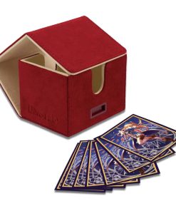 Ultra Pro - Caja Alcove Edge Vivid (Roja) - Protege y