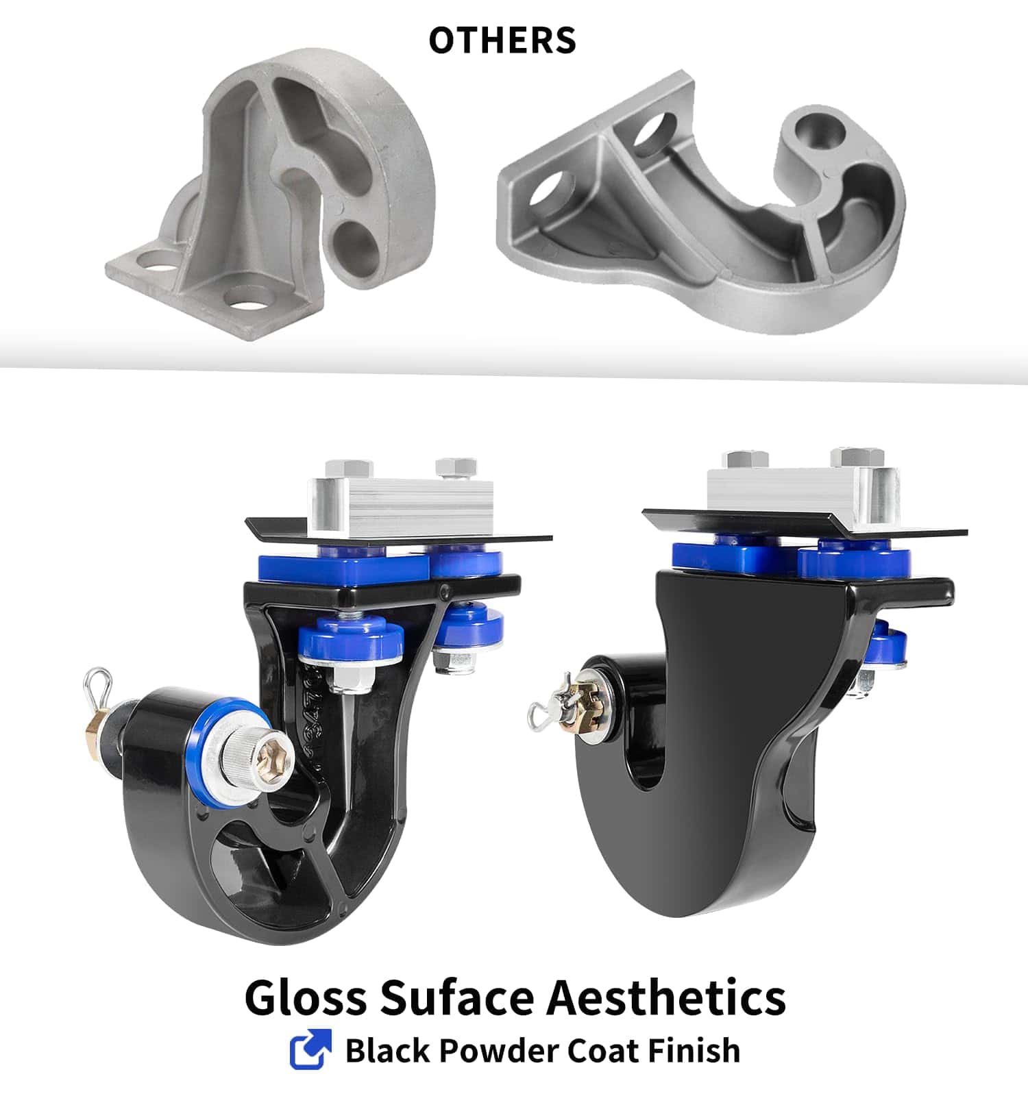 Kit de Ensamble de Conjunto de Bisagra de Capó Inferior - Imagen 5