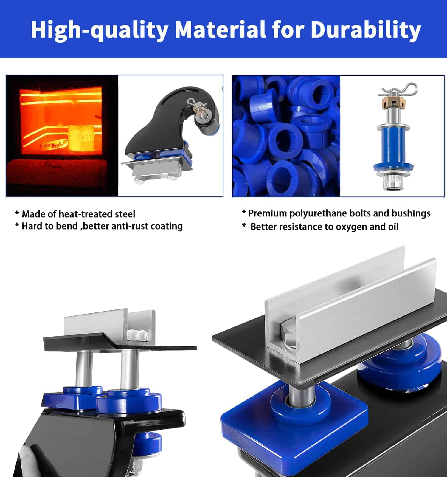 Kit de Ensamble de Conjunto de Bisagra de Capó Inferior - Imagen 4