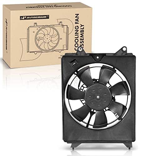 Ensamble del Ventilador del Condensador de A/C A-Premium