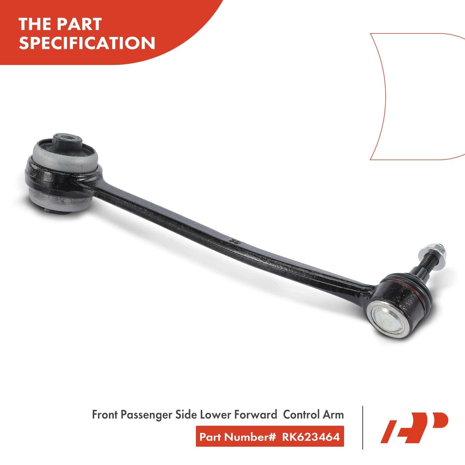 Brazo de control inferior hacia adelante derecho A-Premium, - Imagen 8