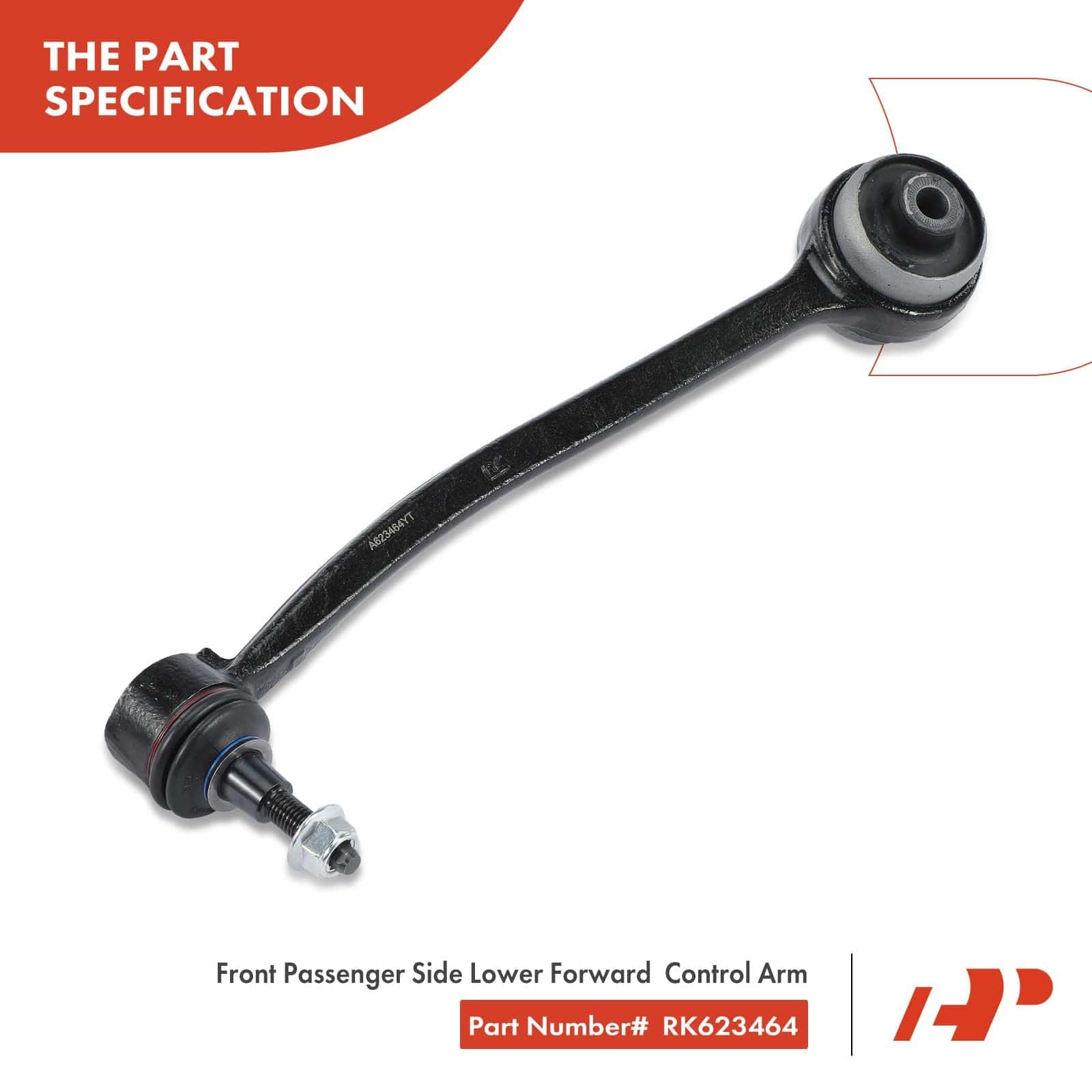 Brazo de control inferior hacia adelante derecho A-Premium, - Imagen 10