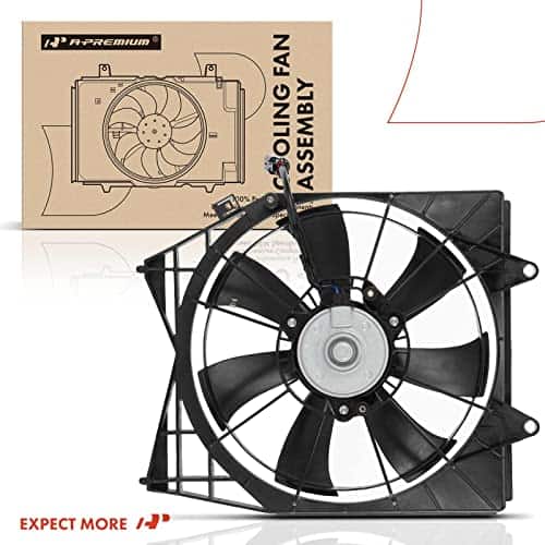 Ensamble del ventilador del condensador de A/C derecho - Imagen 9