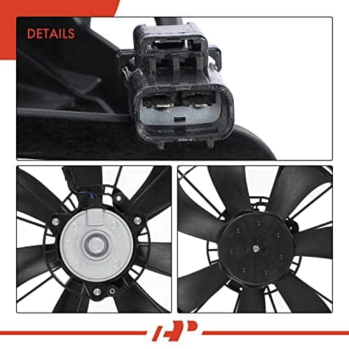 Ensamble del ventilador del condensador de A/C derecho - Imagen 8