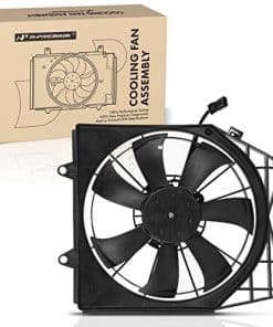 Ensamble del ventilador del condensador de A/C derecho