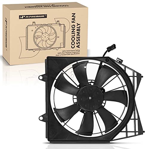 Ensamble del ventilador del condensador de A/C derecho