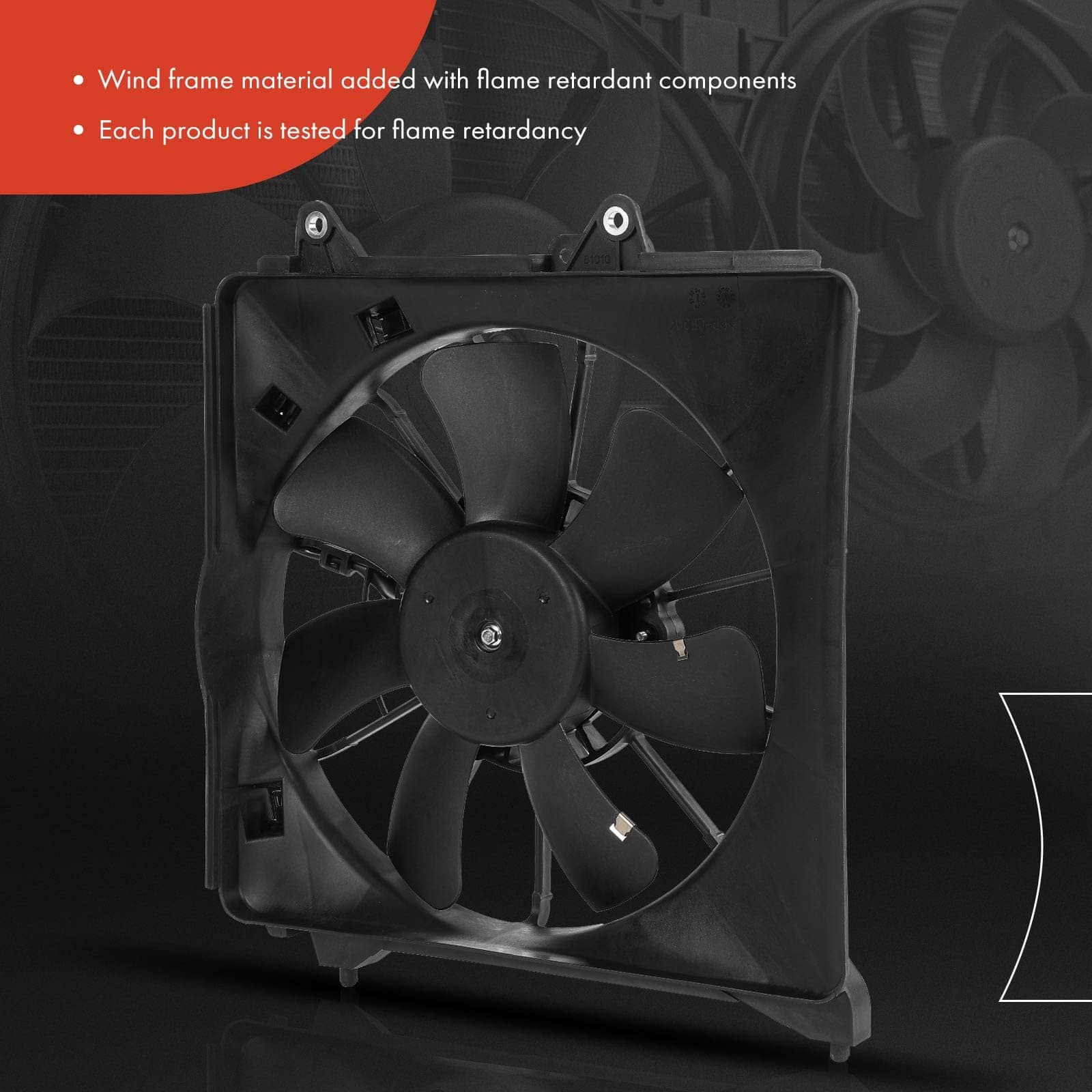 Ensamble de Ventilador del Condensador de A/C A-Premium - Imagen 4