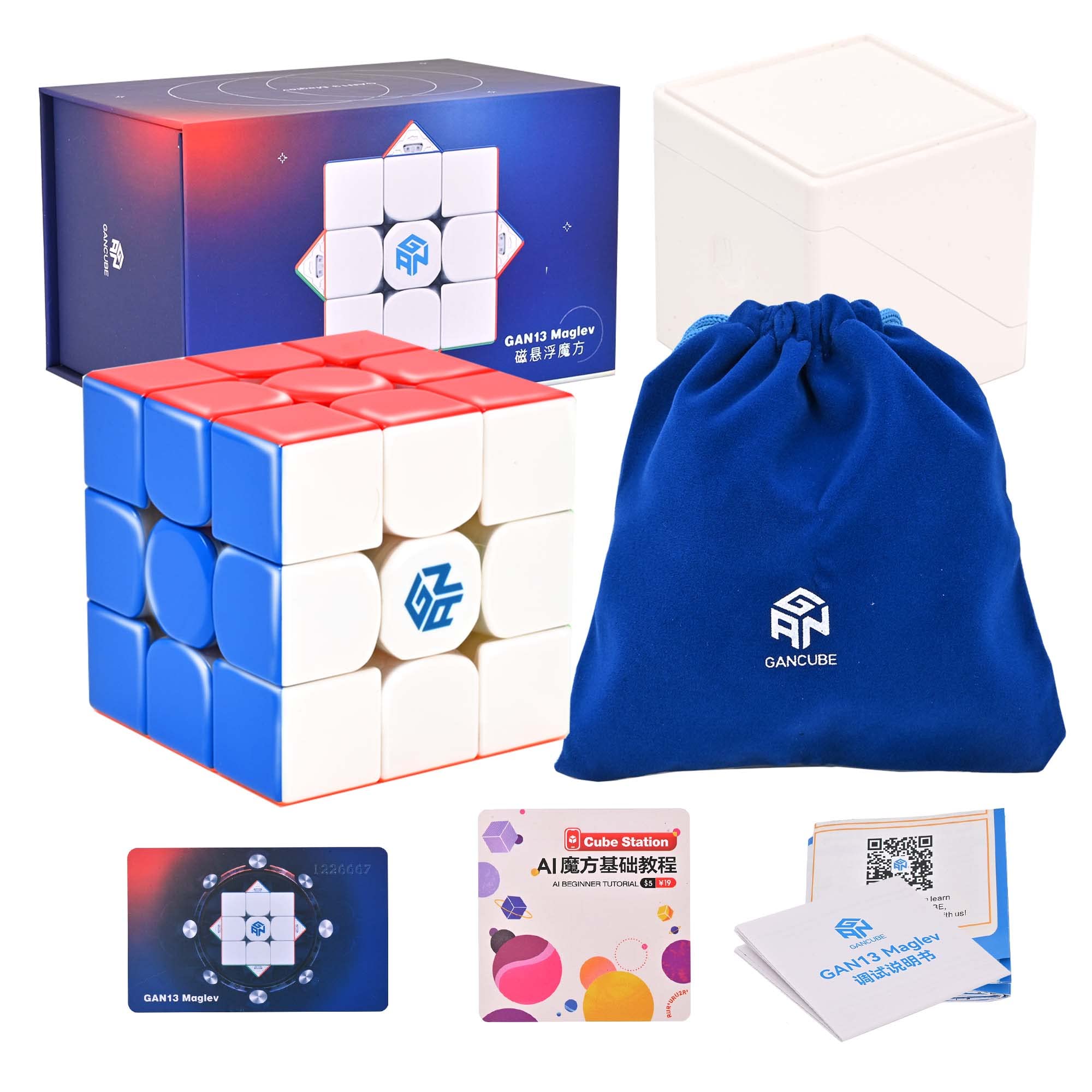 BroMoCube GAN 13 MagLev UV Coated, GAN 2022 Cubo de