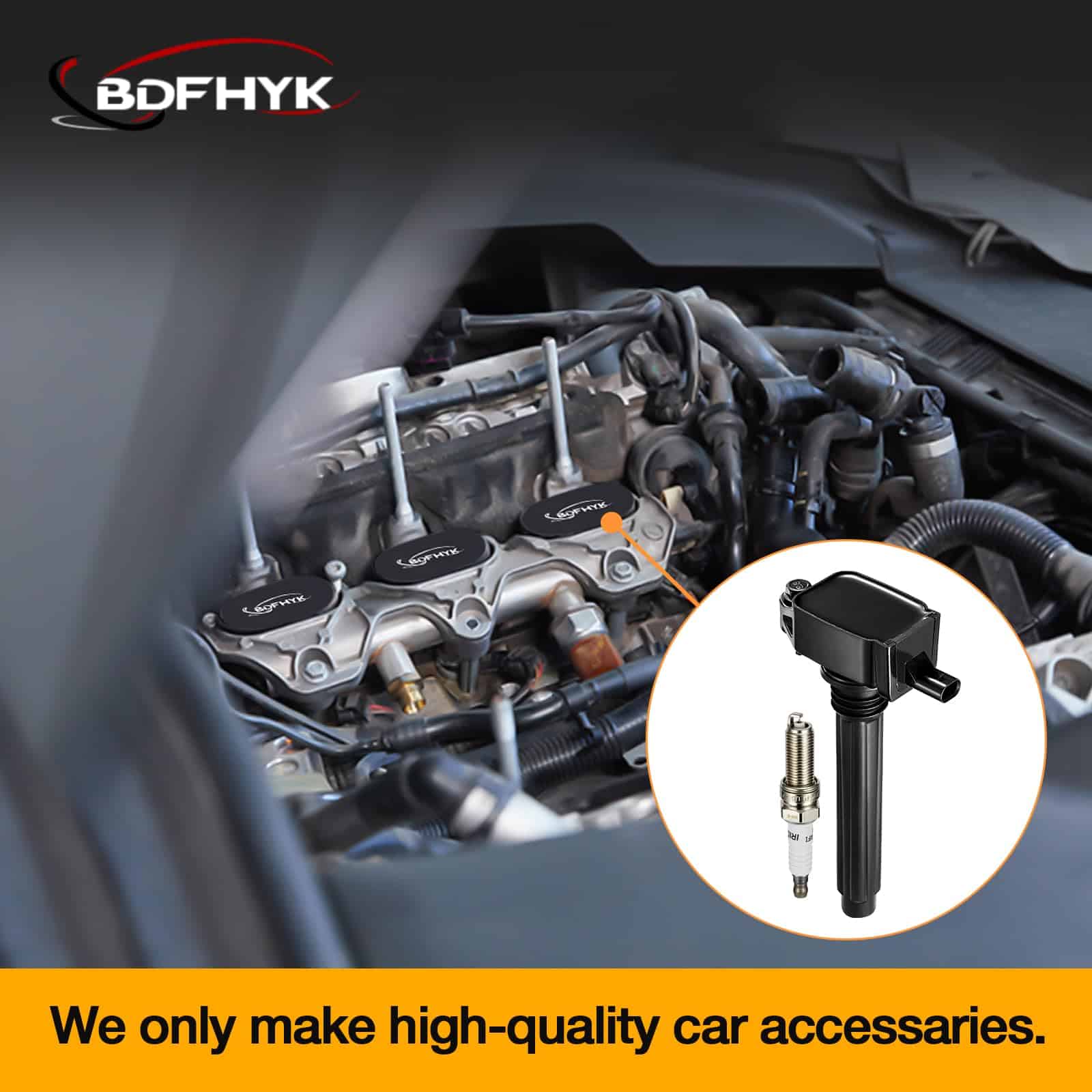 Bobina de Encendido UF648 y Bujías de Iridio 97390 - Imagen 8