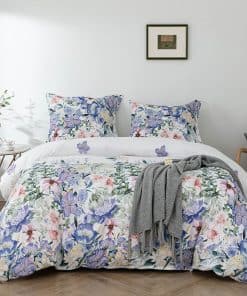 Set de Funda nórdica Travan Estampada Floral Ultra Suave