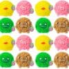 JA-RU Puffer Ball Bubble Gum Scented (24 Puffer Balls)