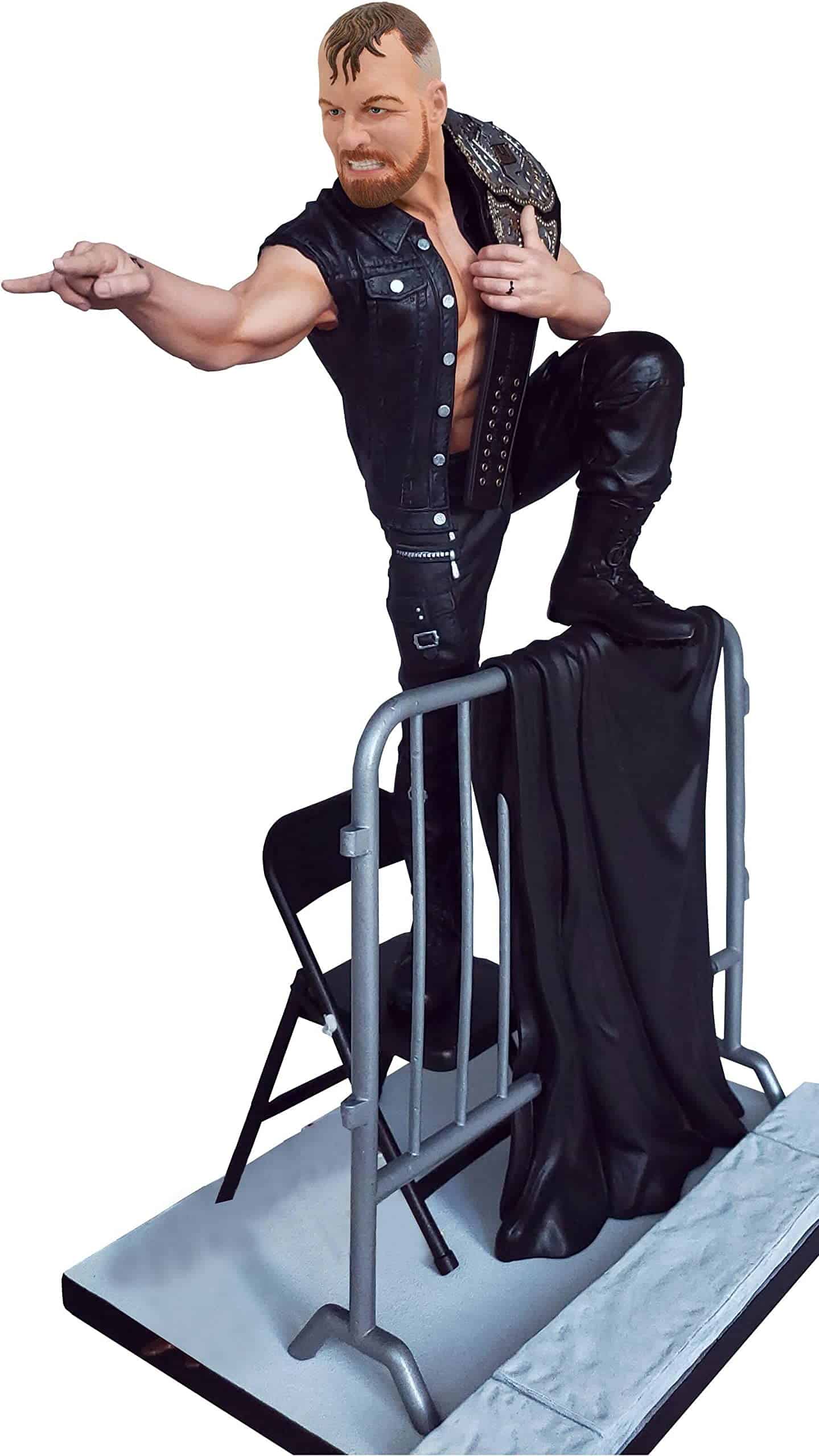 Estutua de PVC de John Moxley de la serie AEW Gallery de