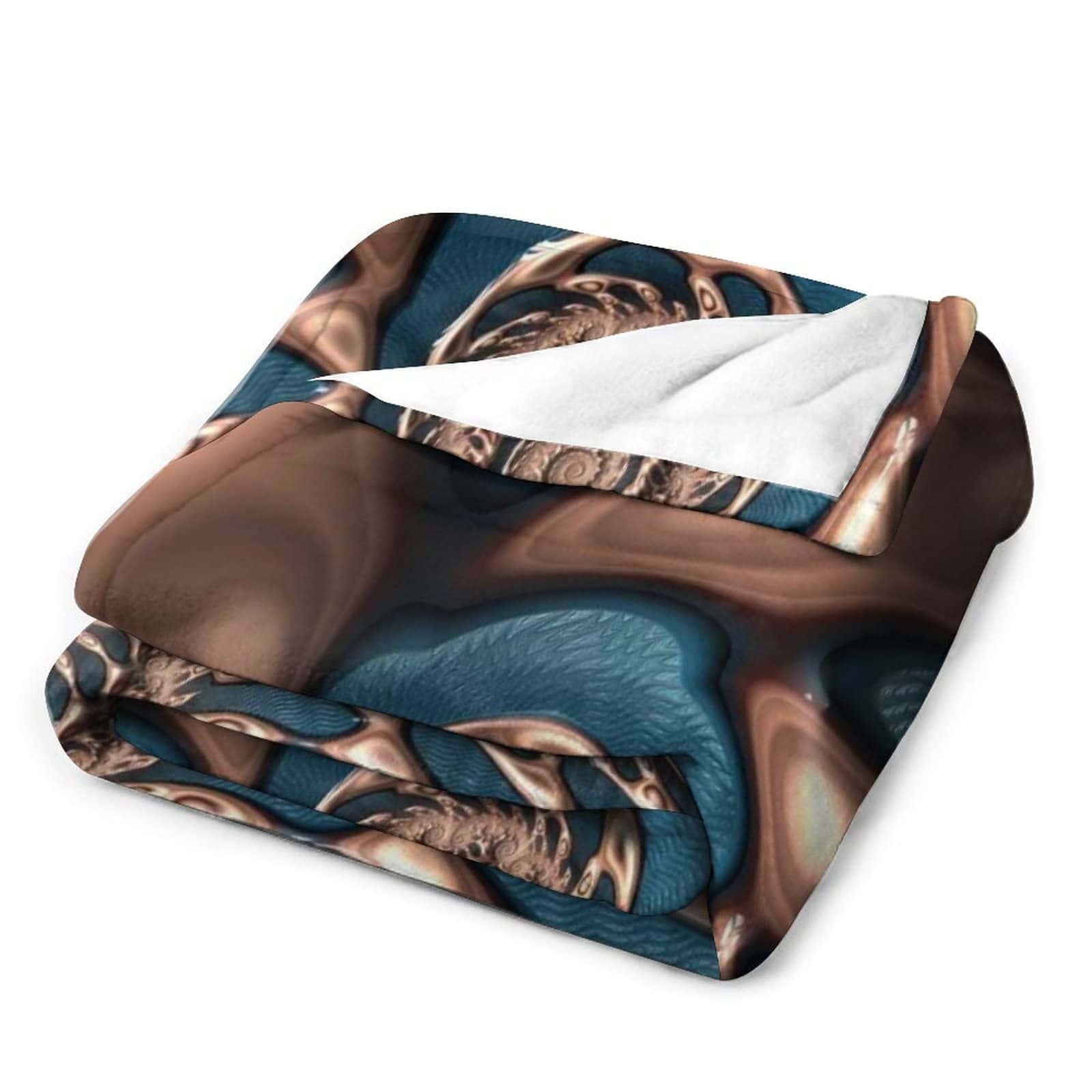 Mantas de tiro de Franela de Felpa con Remolino de - Imagen 5