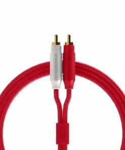 Cables de Audio DJ TechTools Chroma 2.0: 2M RCA a RCA (Rojo)