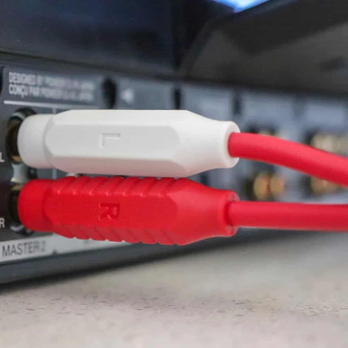 Cables de Audio DJ TechTools Chroma 2.0: 2M RCA a RCA (Rojo) - Imagen 5