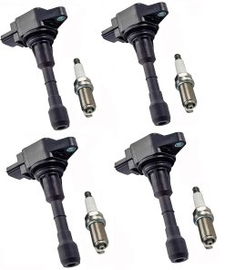 Conjunto de 4 Bobinas de Encendido UF549 y Bujías de Iridio