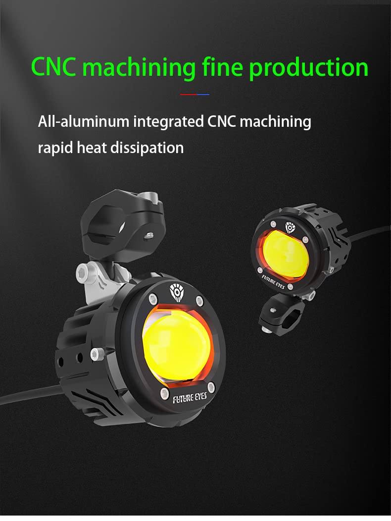 Foco de Motocicleta XHYE F20P Led Luz de Niebla Luz de - Imagen 5