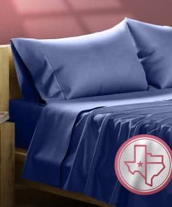 TEXAS LINEN CO. Juego de sábanas divididas Split King de